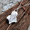 Pendant, Witch Familiar, "Witch Eye" Pink Tourmaline