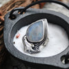 Size 6.5-7, Blue Flame, Superstions & Lore, Moonstone