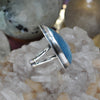 Size 8, Heart of the Mountain Rings, Aquamarine