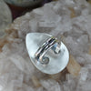 Size 8, Heart of the Mountain Rings, Aquamarine