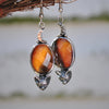 Pumpkin Moon, Kitty Earring Pair