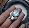 Size 7, Blue Flame, Superstions & Lore, Moonstone