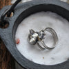 Size 7.75, Oracle Cat, Cat Eye Moonstone
