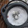 Size 7.75, Oracle Cat, Cat Eye Moonstone
