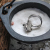 Size 7.75, Oracle Cat, Cat Eye Moonstone