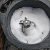 Size 7.75, Oracle Cat, Cat Eye Moonstone