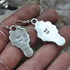 EARRINGS, Dreamscape, Dream Teller, Sterling and Fine Silver