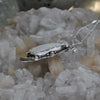 PENDANT Dreamscape, Huge Opal, Sterling and Fine Silver and Brass