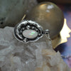 PENDANT, Star Gazing Oracle, Opal, Sterling and Fine Silver