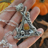 PENDANT, Pumpkin Patch, Candy Corn October House