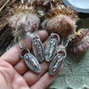 Pendant, Fairy Cat, Ruby Fish Offering