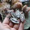Pendant, Fairy Cat, Ruby Fish Offering