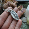 Pendant, Fairy Cat, Sunstone Fish Offering