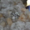 Size 6, Dreamscape, Sterling and Fine Silver