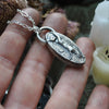Pendant, Fairy Cat, Ruby Fish Offering