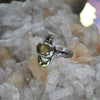 Size 10, Moon&Star ring, Sun-Yellow Sapphire!