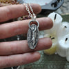 Pendant, Fairy Cat, Ruby Fish Offering