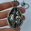 PENDANT, Kodama Forest, 18" Sterling Chain