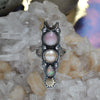SIZE 9, Color-Of-The-Clouds, Dreamscape, Pearl/Welo Opal/Pink Opal