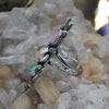SIZE 9, Color-Of-The-Clouds, Dreamscape, Pearl/Welo Opal/Pink Opal
