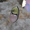 SALE! Size 7.25, Spring Will Come... Citrine & Rose Quartz