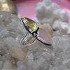 SALE! Size 7.25, Spring Will Come... Citrine & Rose Quartz