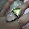 SALE! Size 7.25, Spring Will Come... Citrine & Rose Quartz