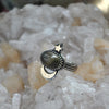 Size 6, Moon&Star ring, Green Moonstone!