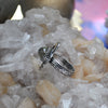 Size 6, Moon&Star ring, Green Moonstone!