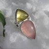 Size 10, Spring Will Come... Citrine & Rose Quartz