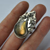 Size 9, Star Sparks, Firey Labradorite