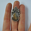 Size 9, Star Sparks, Firey Labradorite