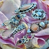 Size 10, Forget-Me-Nots and Violets
