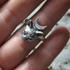 SIZE 6.75, Moon Cats, Silver Moon