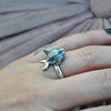 SIZE 7.75, Moon Cats, Silver Moon