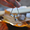 Pumpkin Bats, Earring Pair