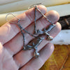 Pumpkin Bats, Earring Pair