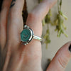 Size 9.25, Authentic Anicent Roman Coin Ring, Sterling, Fine Silver, Brass