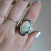 SIZE 8.5, Dreamscape, Opal Cloud, Sterling and Fine Silver