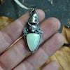 PENDANT, Witch Kitty's Glowing Candy Corn!