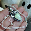 PENDANT, Witch Kitty's Glowing Candy Corn!