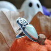 Size 8, Jack's GLOW CORN, Candy Corn Ring