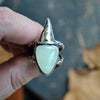 Size 8.75, Witchling glow, GLOW CANDY CORN, Candy Corn Ring