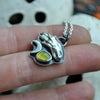 PENDANT, Ugly Lil Spud, Slime Opal!