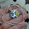 PENDANT, Ugly Lil Spud, Slime Opal!