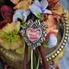SIZE 8.5, Lover's Ivy, Argentinian rhodochrosite
