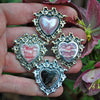 SIZE 8.5, Lover's Ivy, Argentinian rhodochrosite