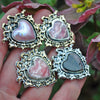 SIZE 8.5, Lover's Ivy, Argentinian rhodochrosite