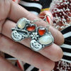 Sugar & Ice, Trick or Treat Christmas Edition, Earring Pair