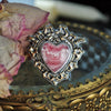 SIZE 8.5, Lover's Ivy, Argentinian rhodochrosite